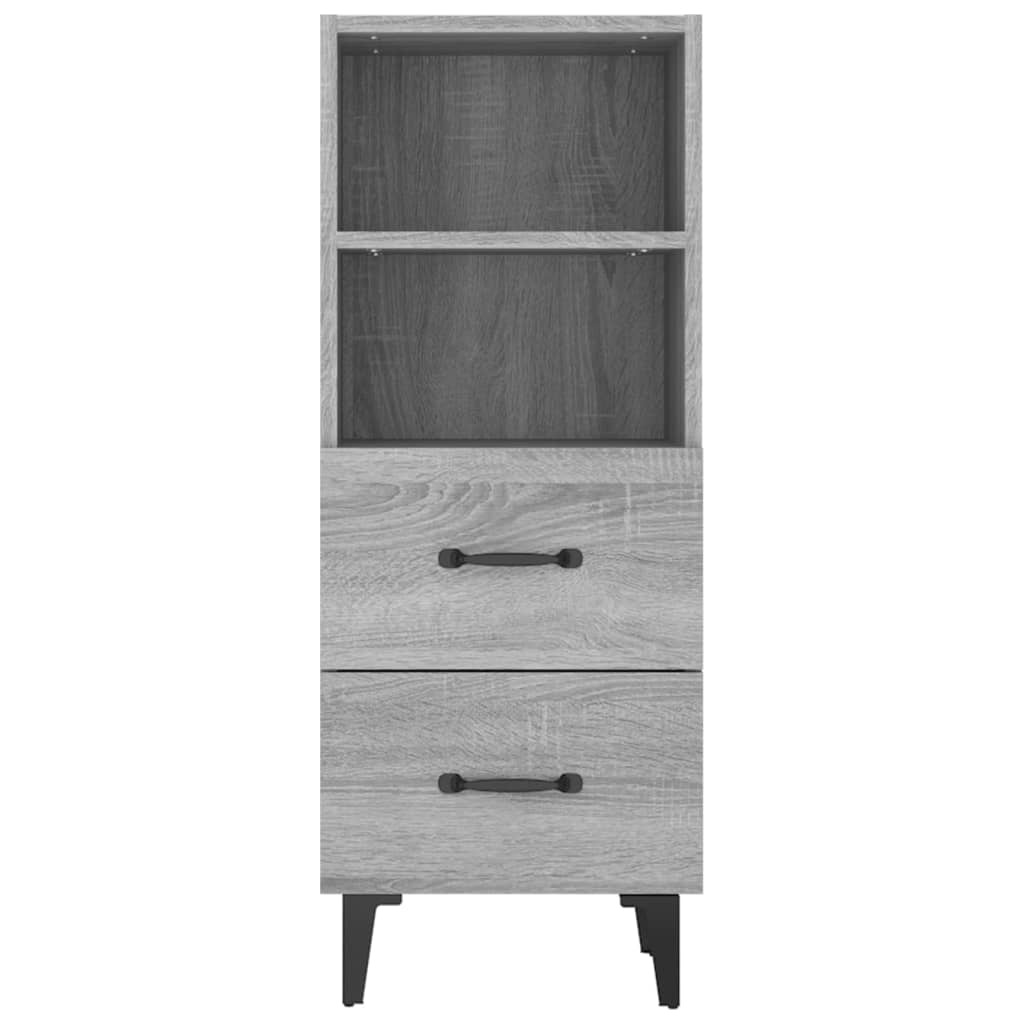 Buffet Sonoma gris 34,5x34x90 cm Bois d'ingénierie - XIOS