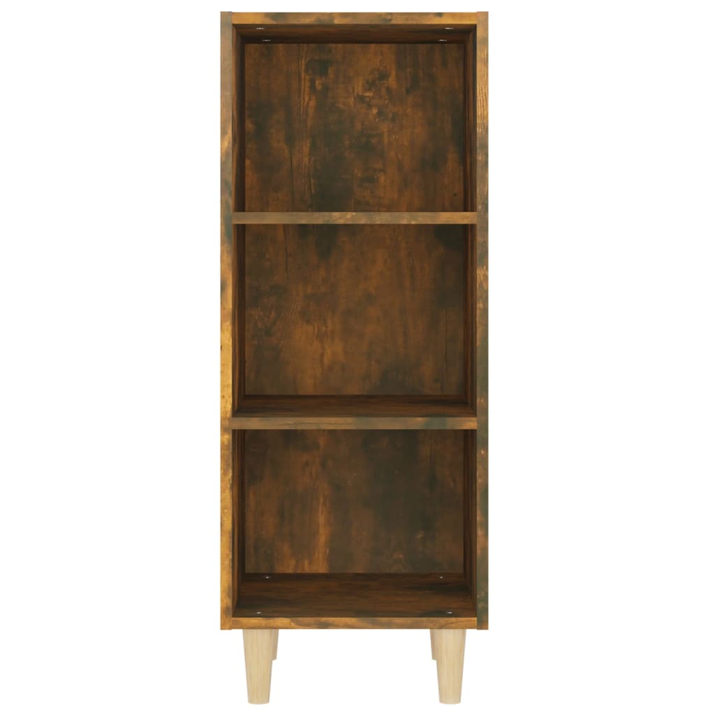 Buffet Chêne fumé 34,5x32,5x90 cm Bois d'ingénierie - XIOS
