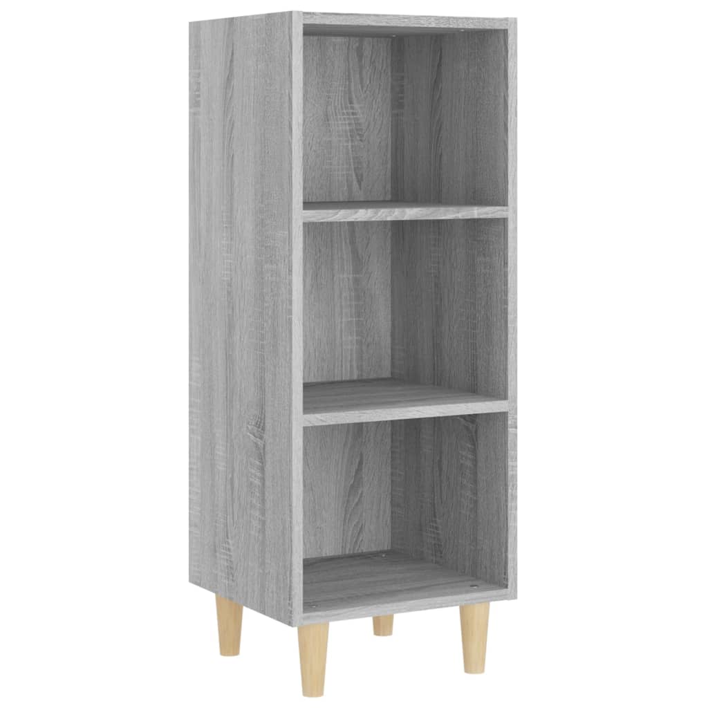 Buffet Sonoma gris 34,5x32,5x90 cm Bois d'ingénierie - XIOS