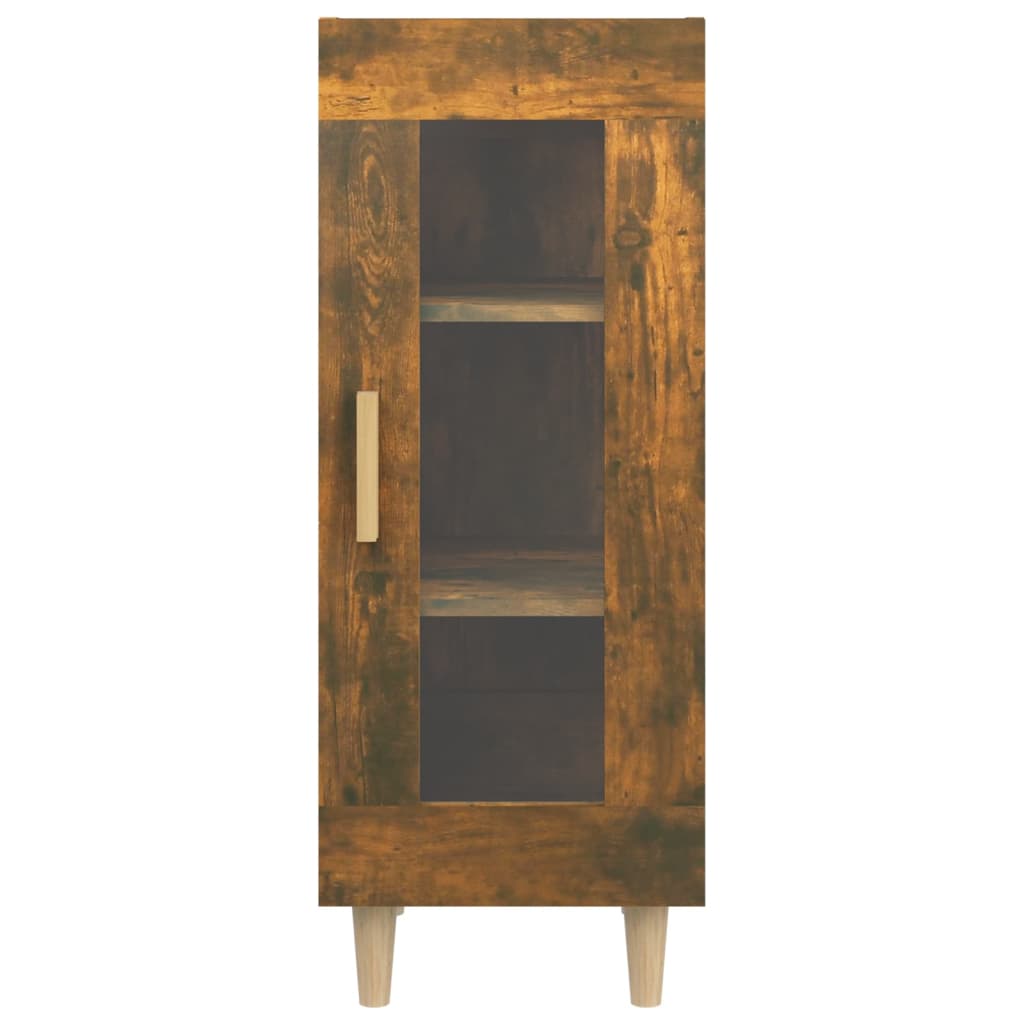 Buffet Chêne fumé 34,5x34x90 cm Bois d'ingénierie - XIOS
