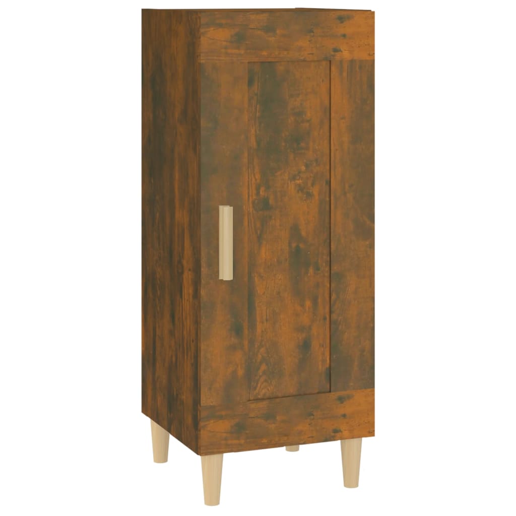 Buffet Chêne fumé 34,5x34x90 cm Bois d'ingénierie - XIOS