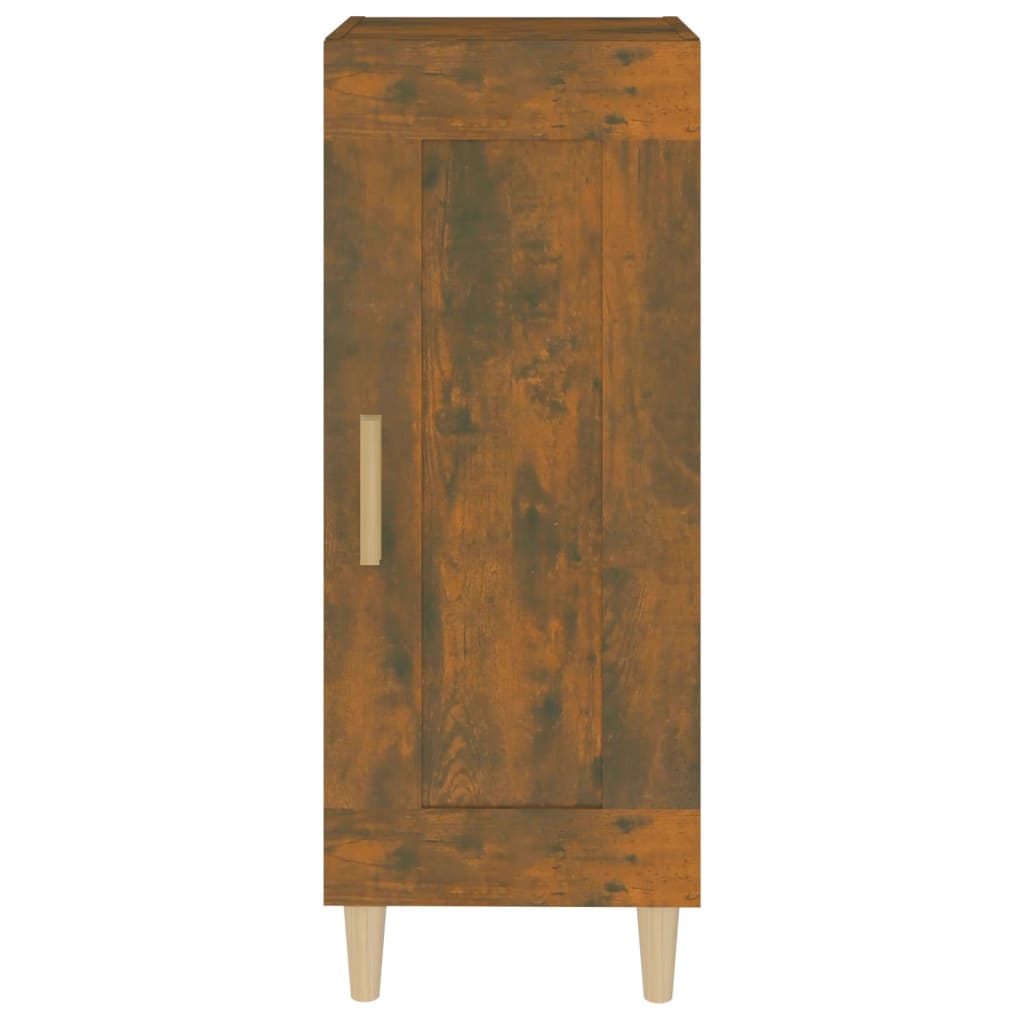 Buffet Chêne fumé 34,5x34x90 cm Bois d'ingénierie - XIOS