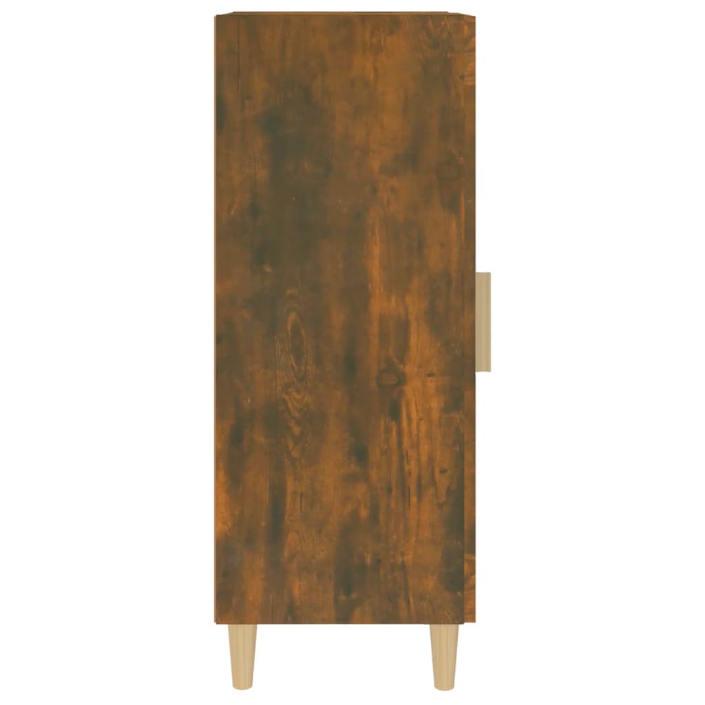 Buffet Chêne fumé 34,5x34x90 cm Bois d'ingénierie - XIOS