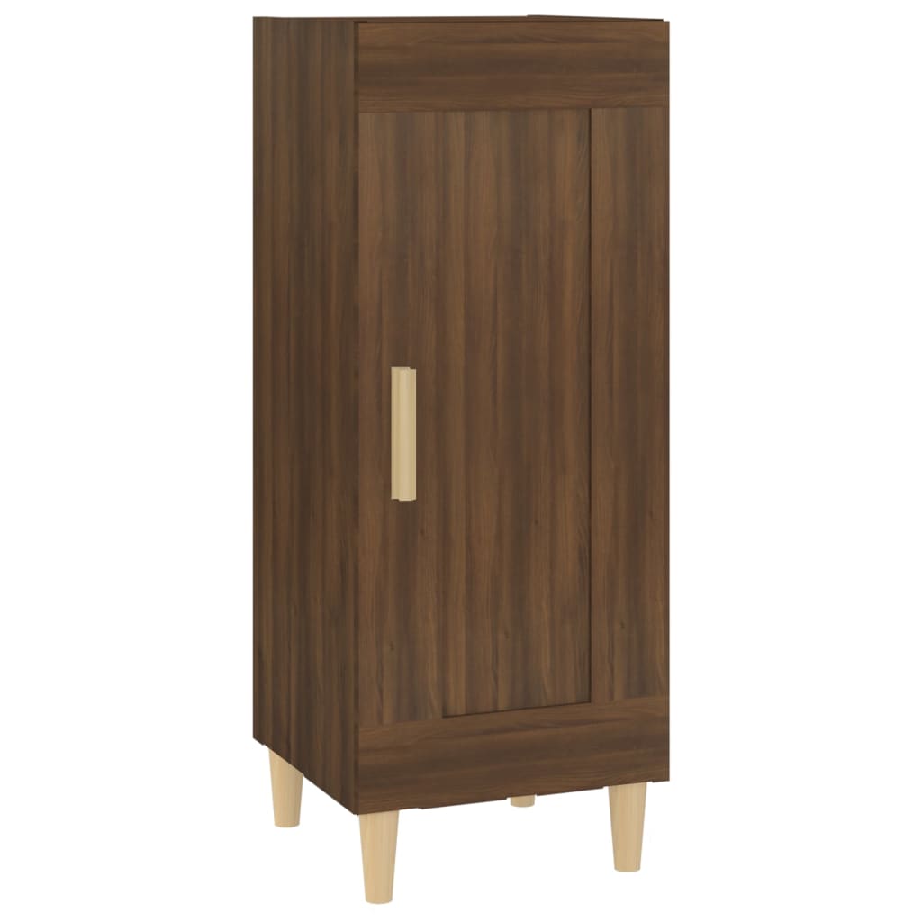 Buffet Chêne marron 34,5x34x90 cm Bois d'ingénierie - XIOS