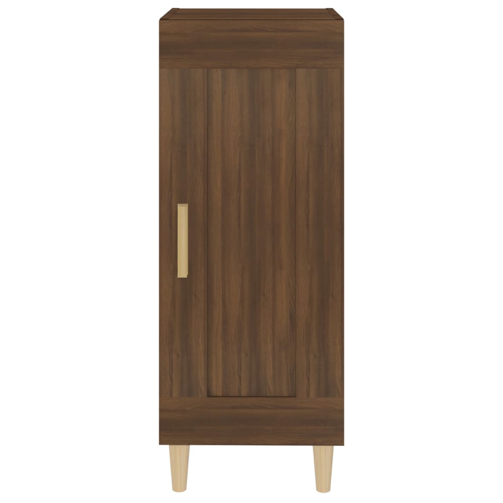 Buffet Chêne marron 34,5x34x90 cm Bois d'ingénierie - XIOS