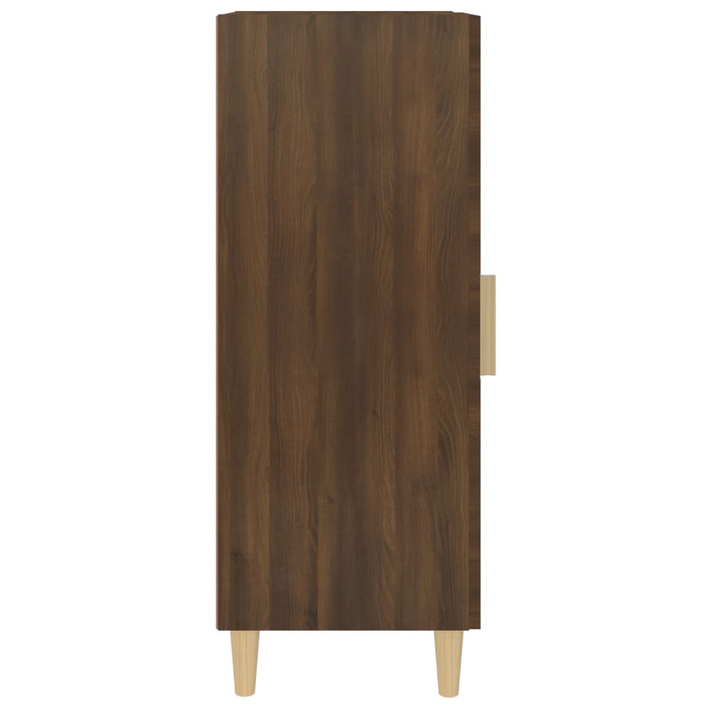 Buffet Chêne marron 34,5x34x90 cm Bois d'ingénierie - XIOS