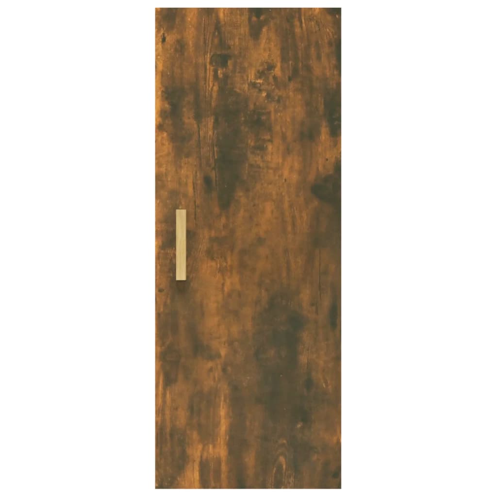 Armoire murale Chêne fumé 34,5x34x90 cm Bois d'ingénierie - XIOS