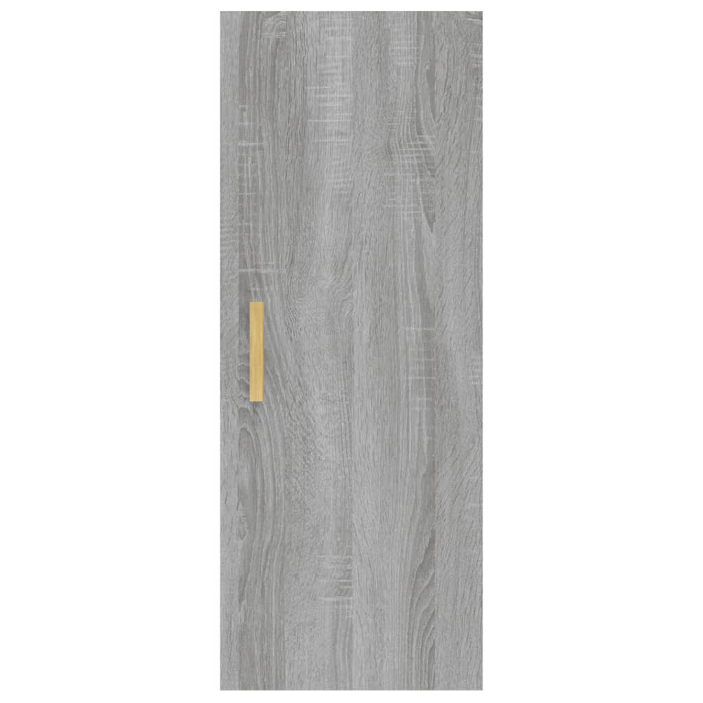Armoire murale Sonoma gris 34,5x34x90 cm Bois d'ingénierie - XIOS