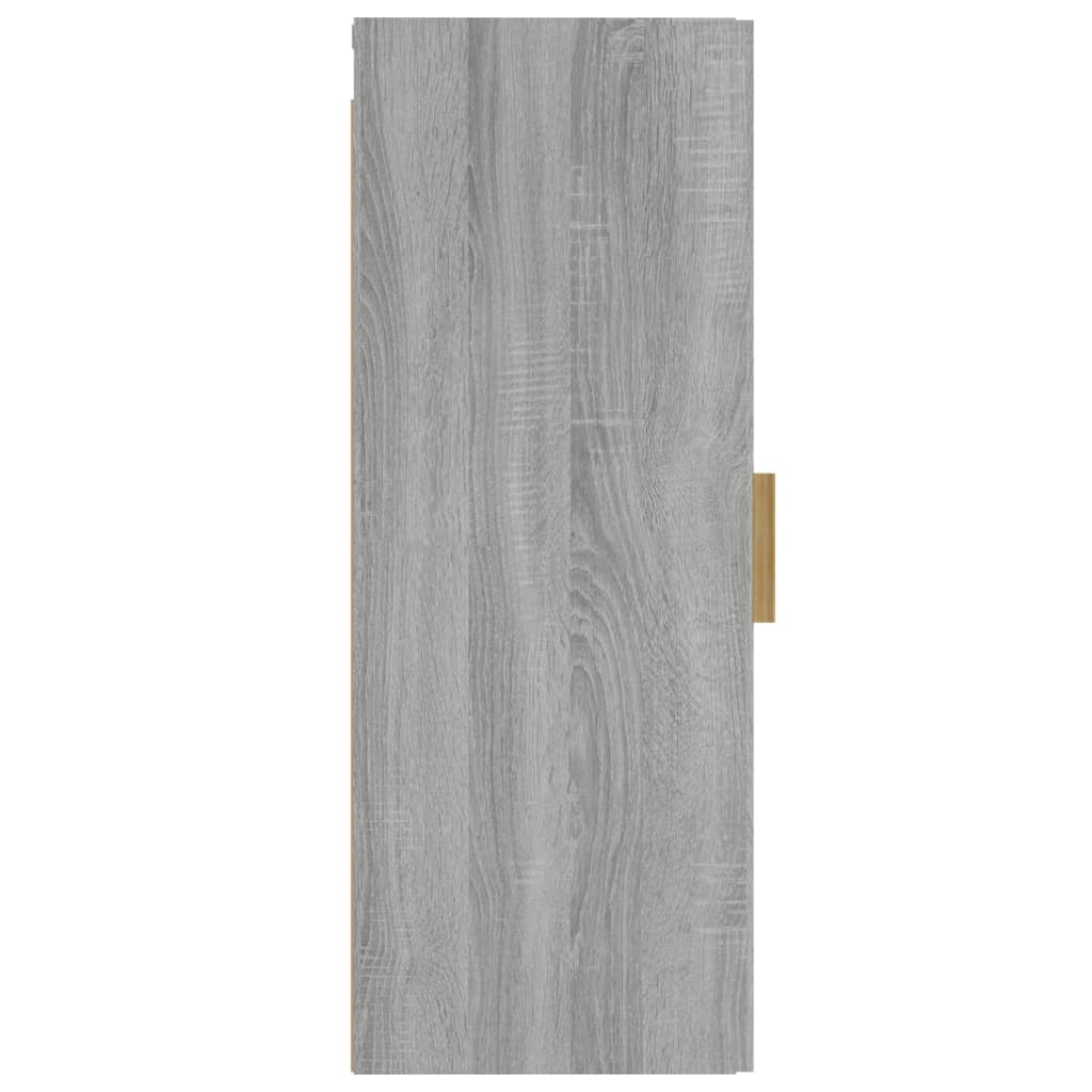 Armoire murale Sonoma gris 34,5x34x90 cm Bois d'ingénierie - XIOS