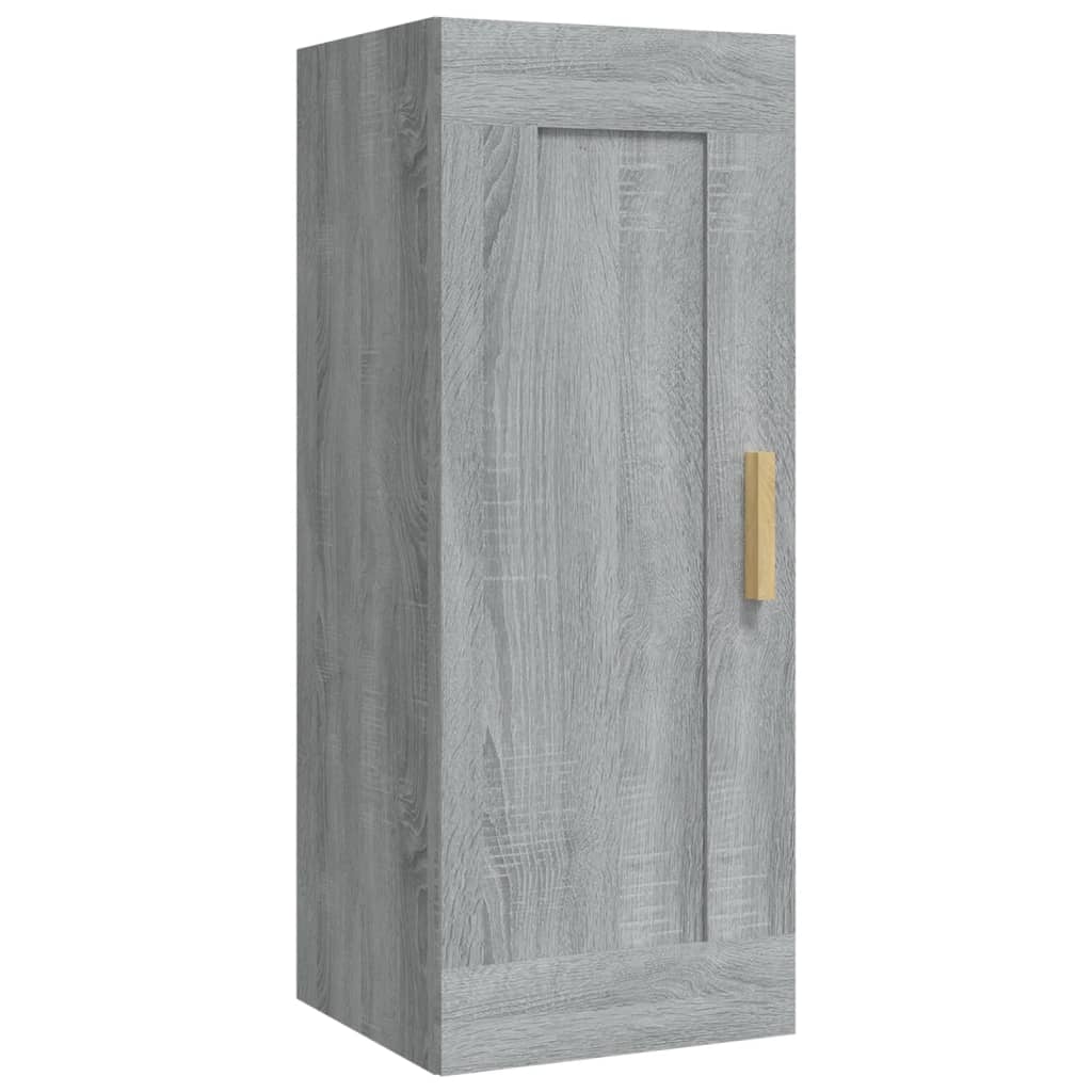Armoire murale Sonoma gris 35x34x90 cm Bois d'ingénierie - XIOS