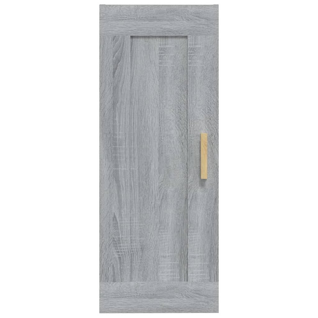 Armoire murale Sonoma gris 35x34x90 cm Bois d'ingénierie - XIOS