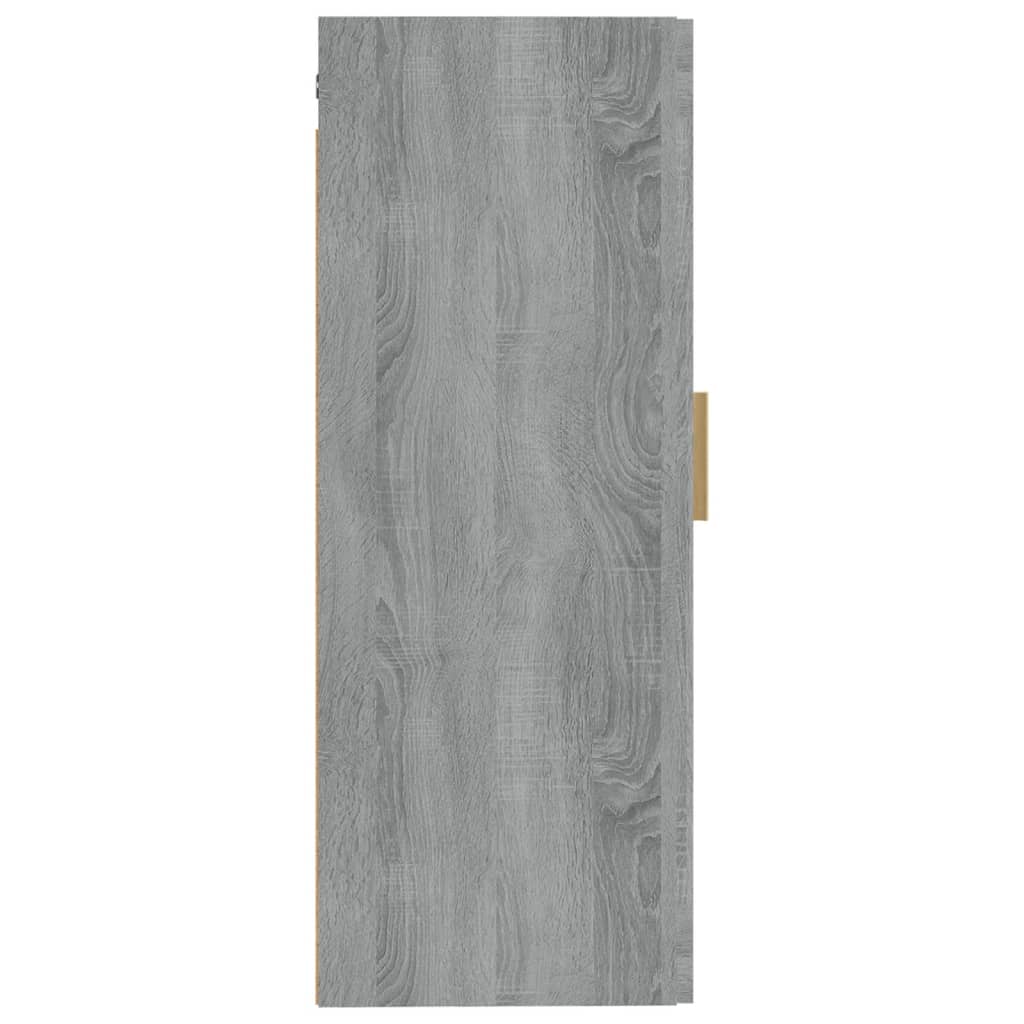 Armoire murale Sonoma gris 35x34x90 cm Bois d'ingénierie - XIOS