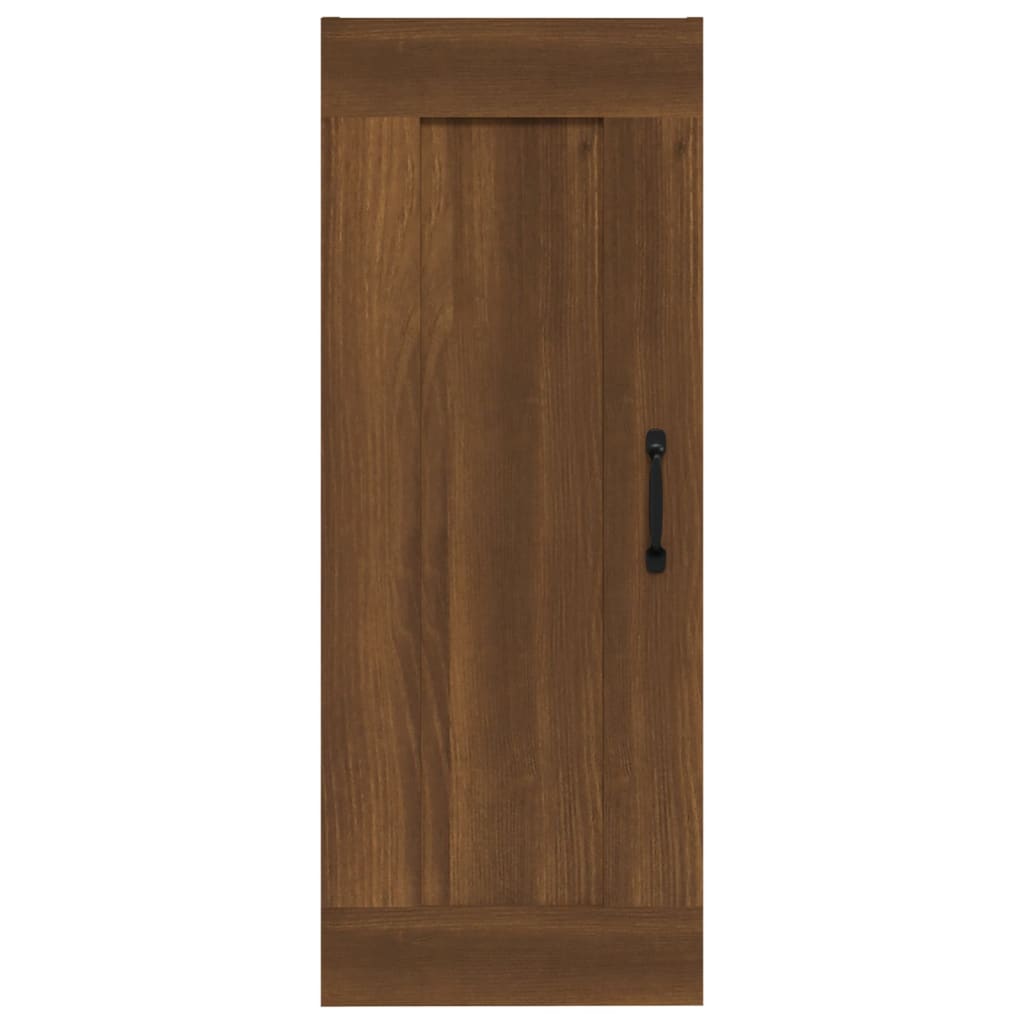 Armoire suspendue Chêne marron 35x34x90 cm Bois d'ingénierie - XIOS