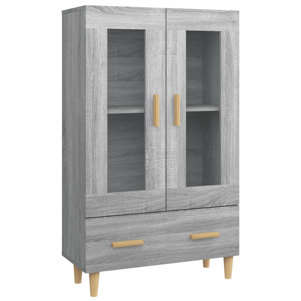 Buffet Sonoma gris 70x31x115 cm Bois d'ingénierie - XIOS