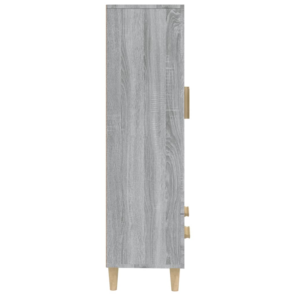 Buffet Sonoma gris 70x31x115 cm Bois d'ingénierie - XIOS