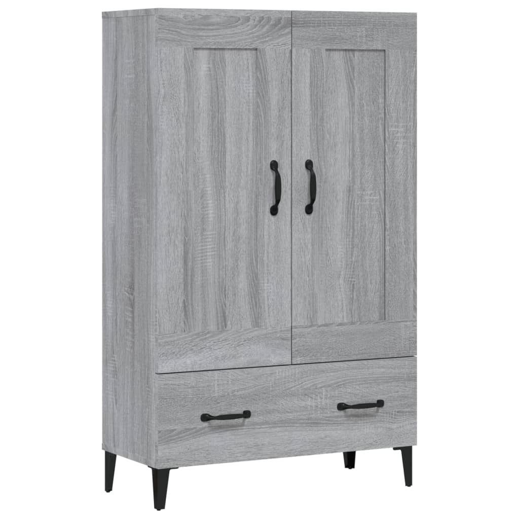 Buffet Sonoma gris 70x31x115 cm Bois d'ingénierie - XIOS