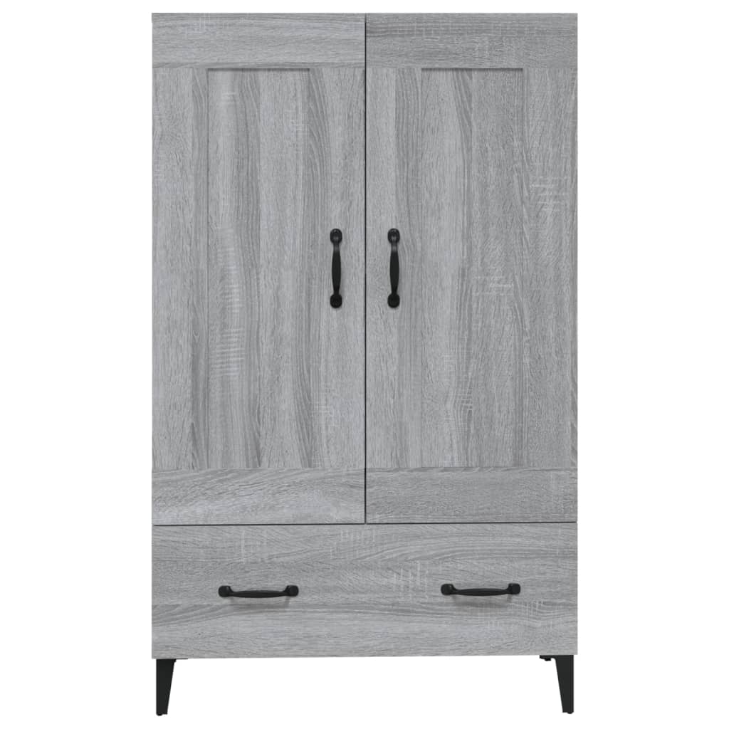 Buffet Sonoma gris 70x31x115 cm Bois d'ingénierie - XIOS
