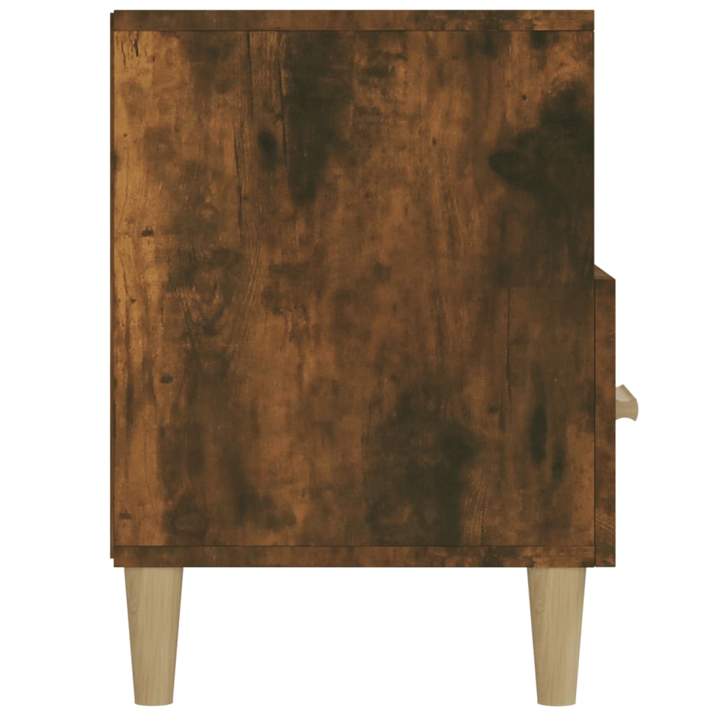 Meuble TV Chêne fumé 102x36x50 cm Bois d'ingénierie - XIOS