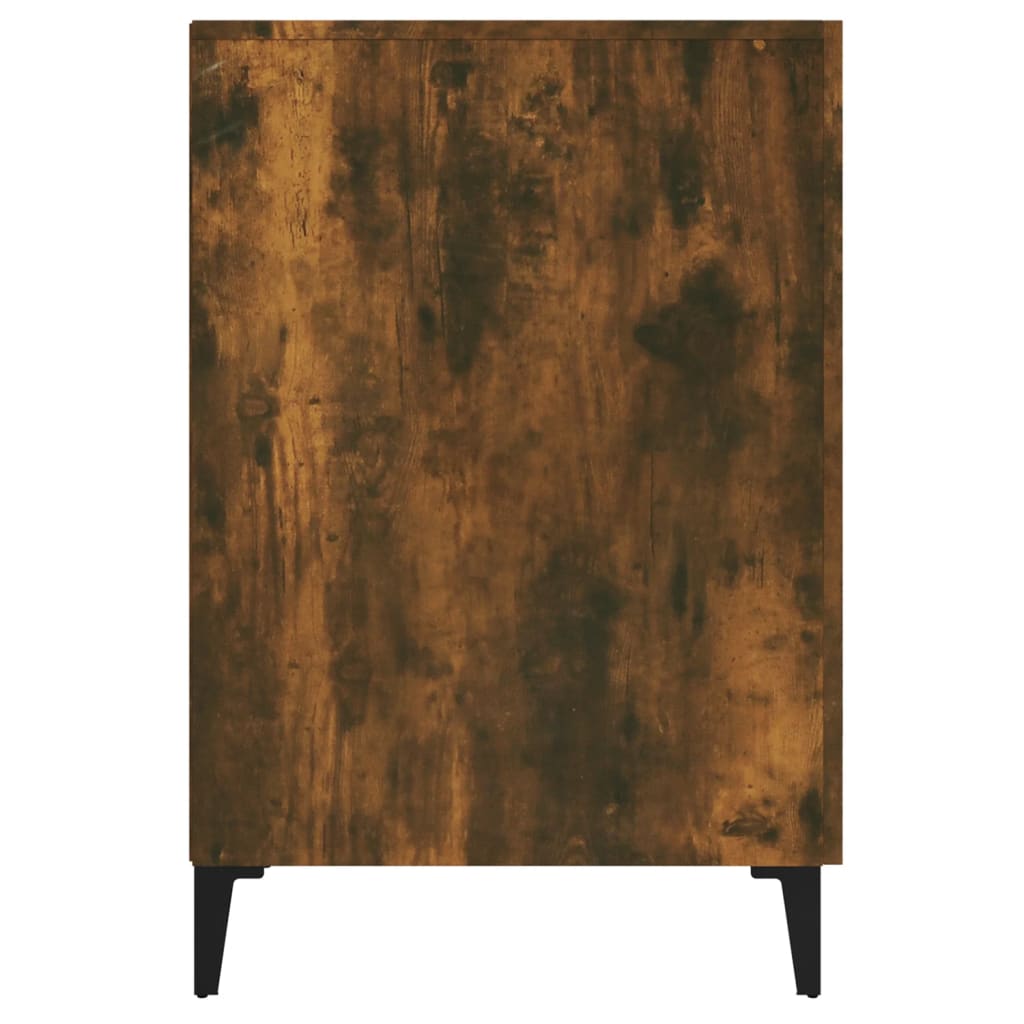 Bureau Chêne fumé 140x50x75 cm Bois d'ingénierie - XIOS