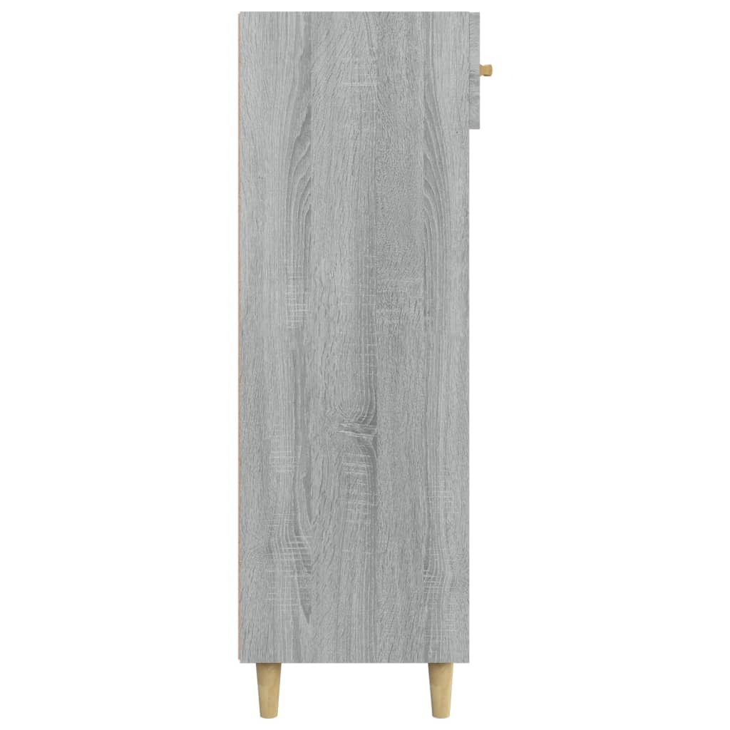 Armoire à chaussures Sonoma gris 60x35x105 cm Bois d'ingénierie - XIOS