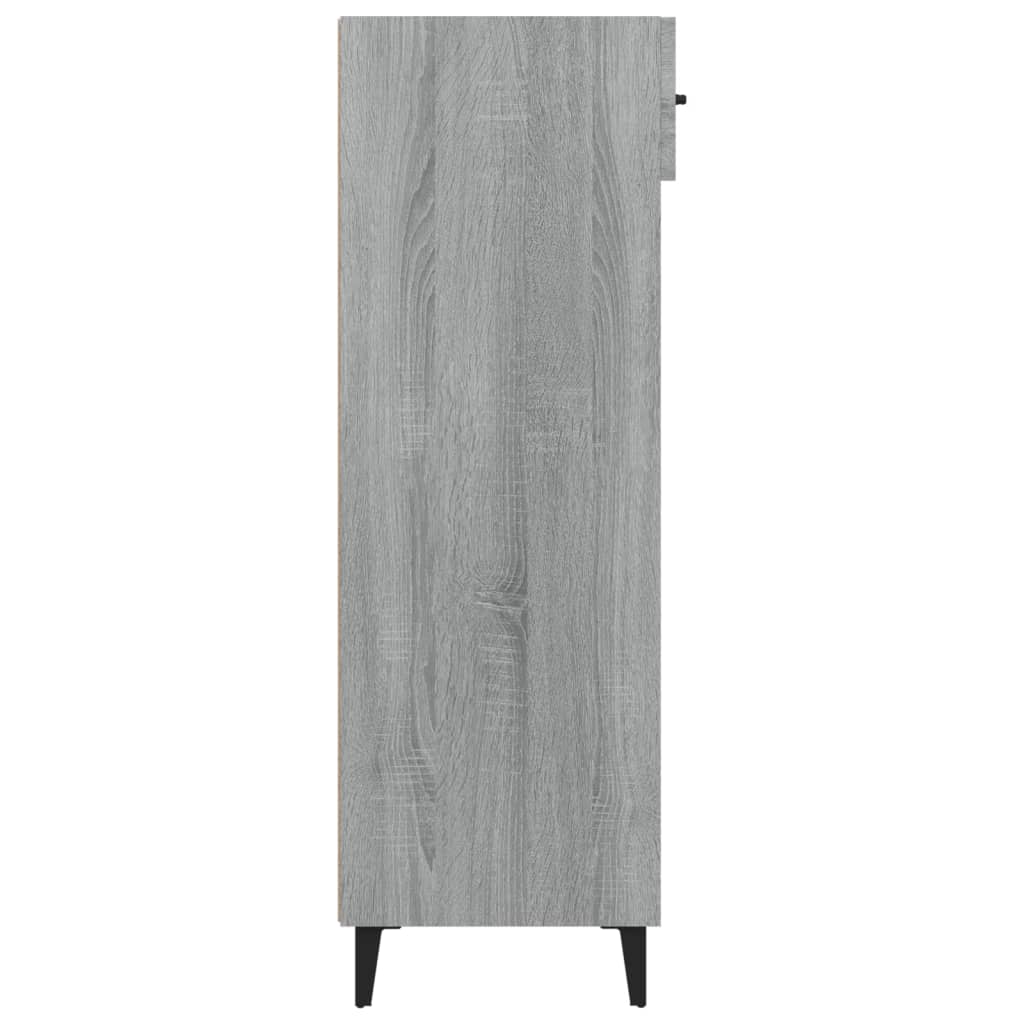 Armoire à chaussures Sonoma gris 60x35x105 cm Bois d'ingénierie - XIOS