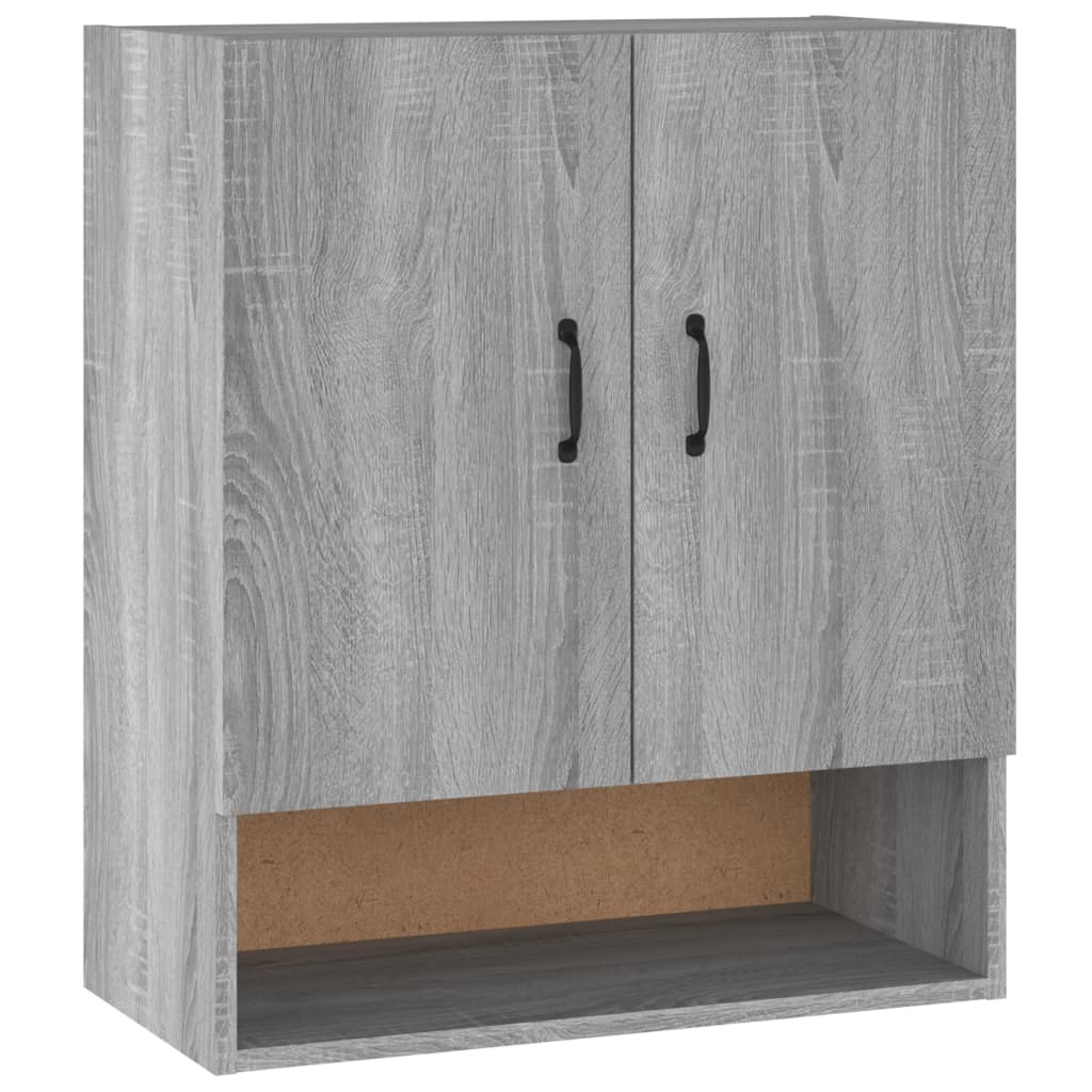 Armoire murale Sonoma gris 60x31x70 cm Bois d'ingénierie - XIOS