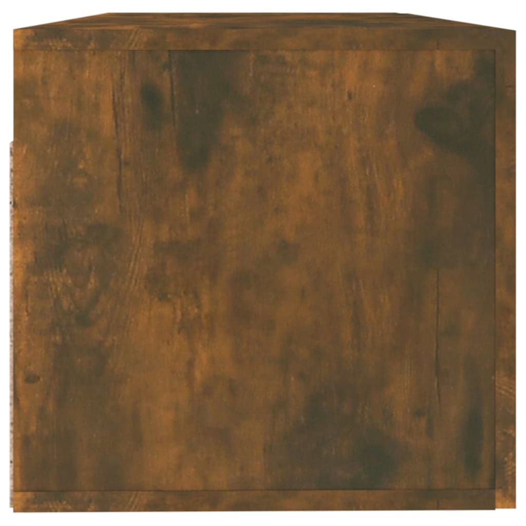 Armoire murale Chêne fumé 100x36,5x35 cm Bois d'ingénierie - XIOS