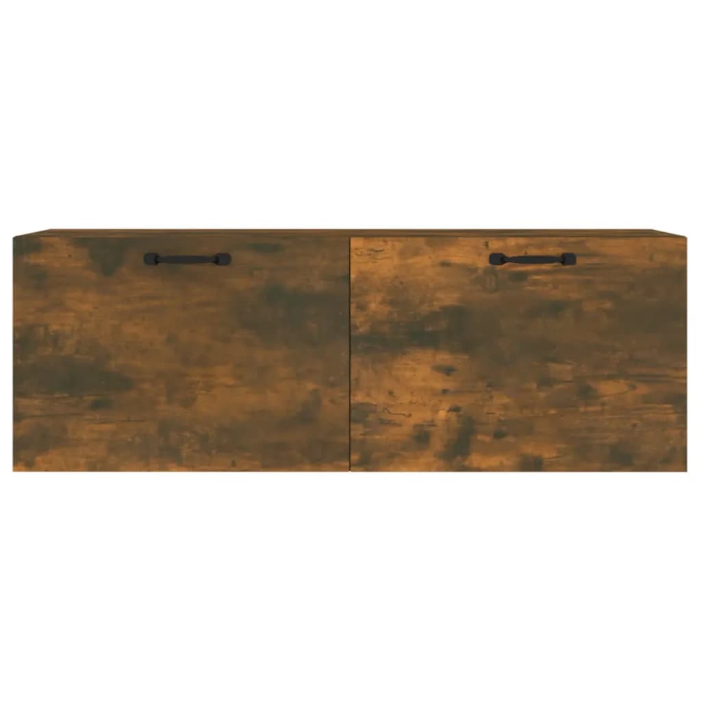 Armoire murale Chêne fumé 100x36,5x35 cm Bois d'ingénierie - XIOS