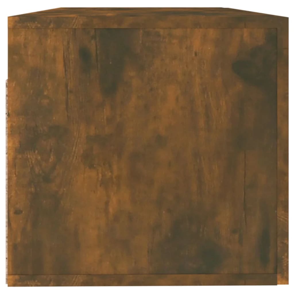 Armoire murale Chêne fumé 100x36,5x35 cm Bois d'ingénierie - XIOS