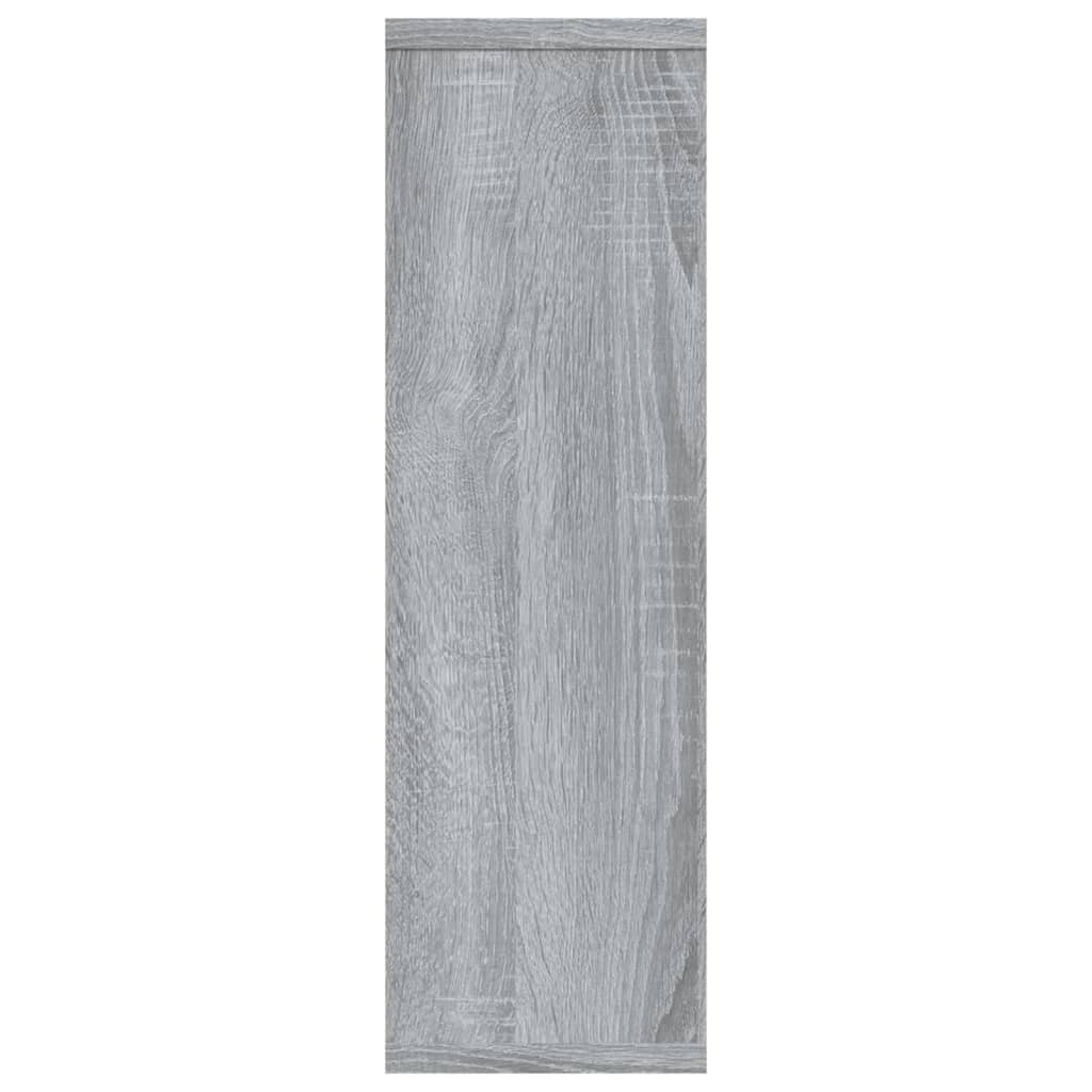 Étagère murale Sonoma gris 85x16x52,5 cm Bois d'ingénierie - XIOS