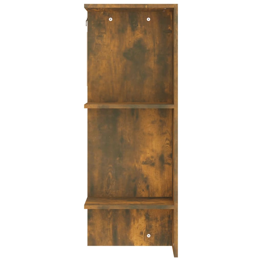 Armoire de couloir Chêne fumé 97,5x37x99 cm Bois d'ingénierie - XIOS