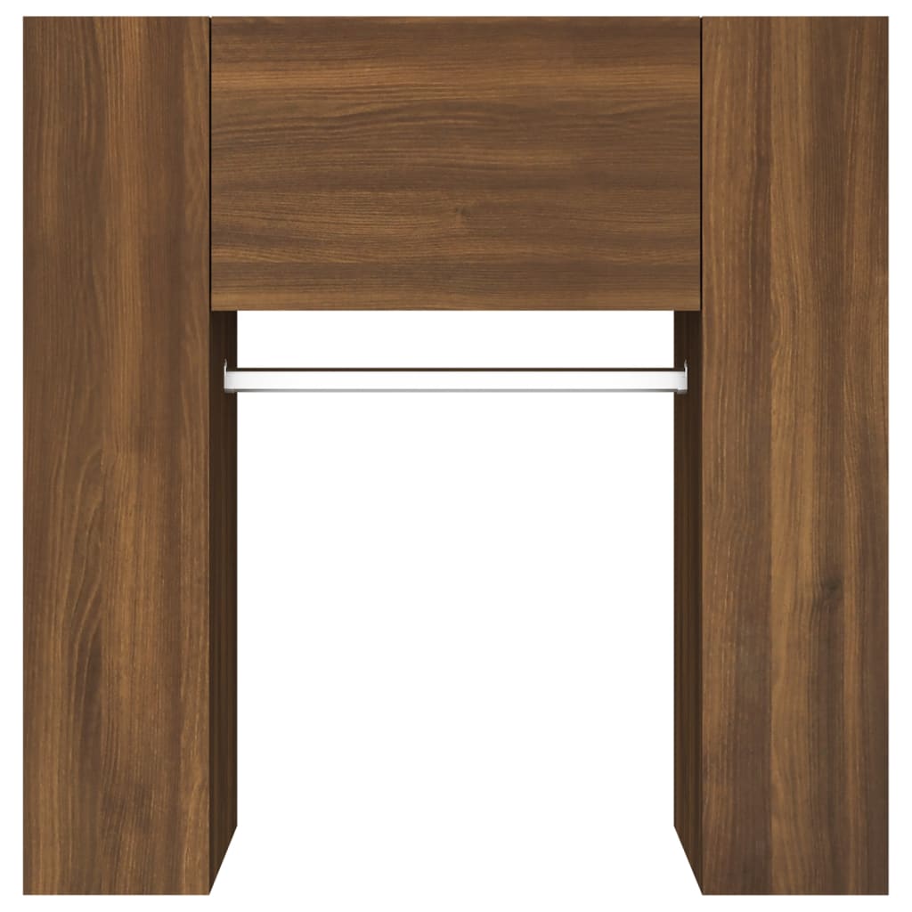 Armoire de couloir Chêne marron 97,5x37x99 cm Bois d'ingénierie - XIOS