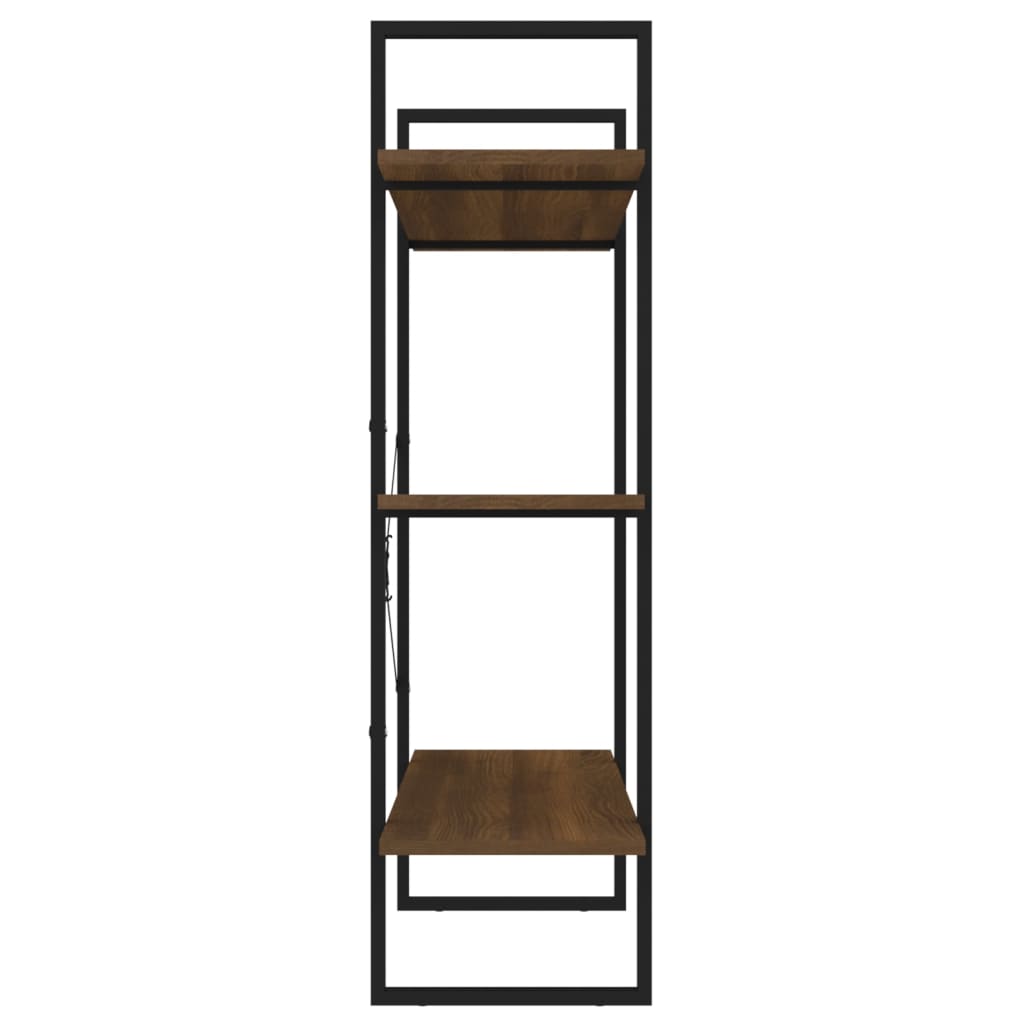 Bibliothèque Chêne marron 100x30x105 cm Bois d'ingénierie - XIOS