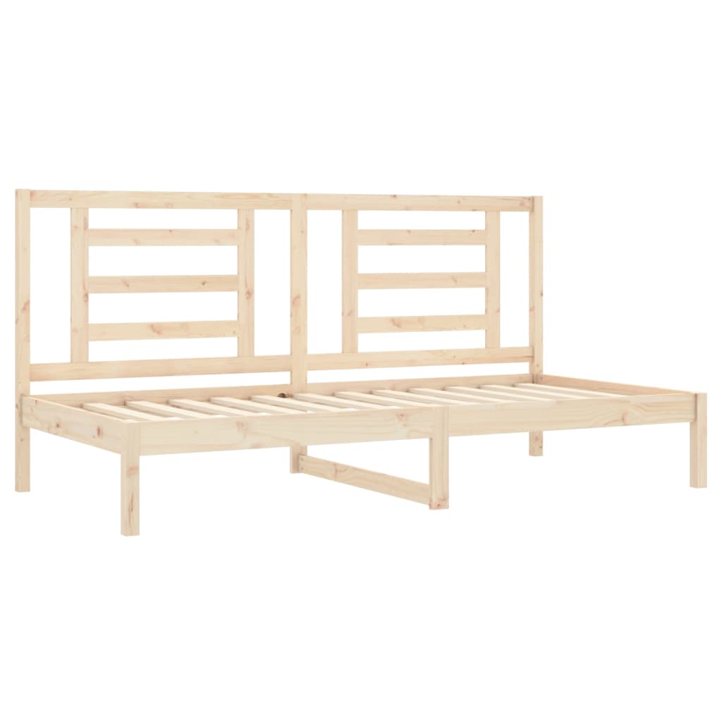 Lit de jour sans matelas 80x200 cm bois de pin massif - XIOS