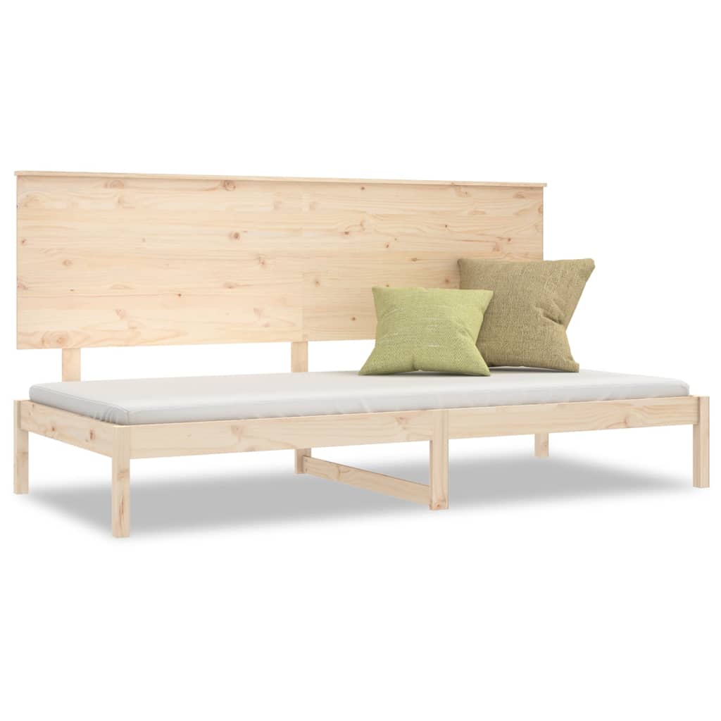 Lit de jour sans matelas 80x200 cm bois de pin massif - XIOS