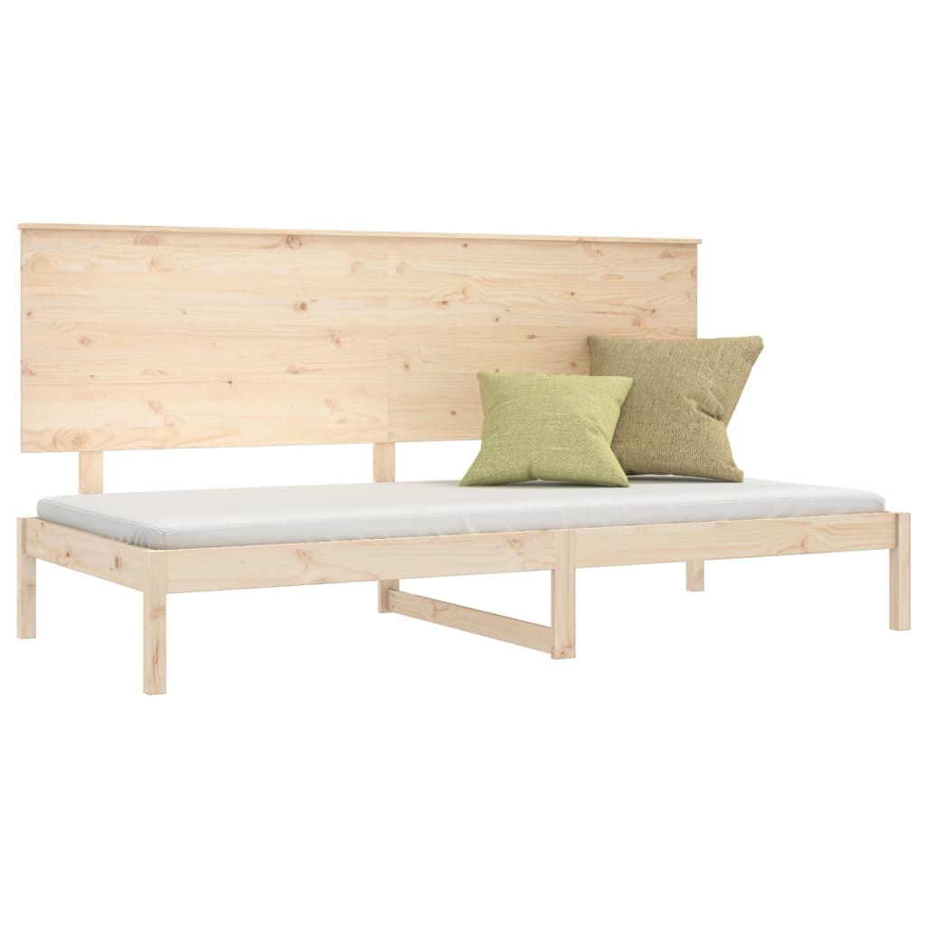 Lit de jour sans matelas 80x200 cm bois de pin massif - XIOS