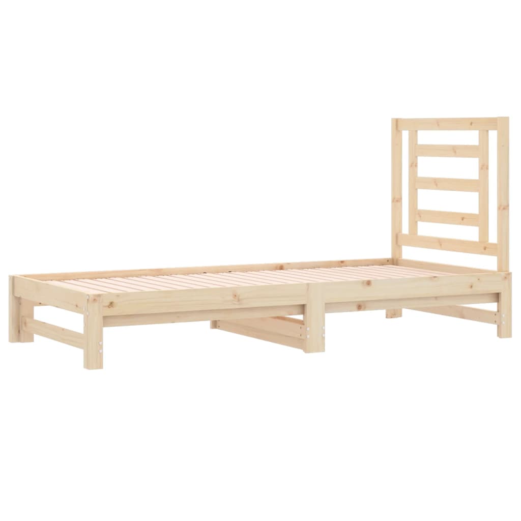 Lit coulissant sans matelas 2x(90x200) cm - XIOS