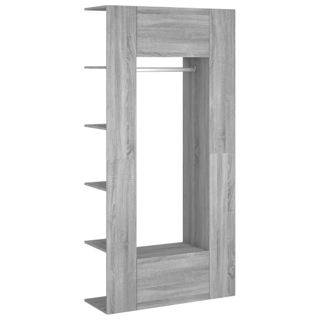 Armoires de couloir 2 pcs Sonoma gris Bois d'ingénierie - XIOS