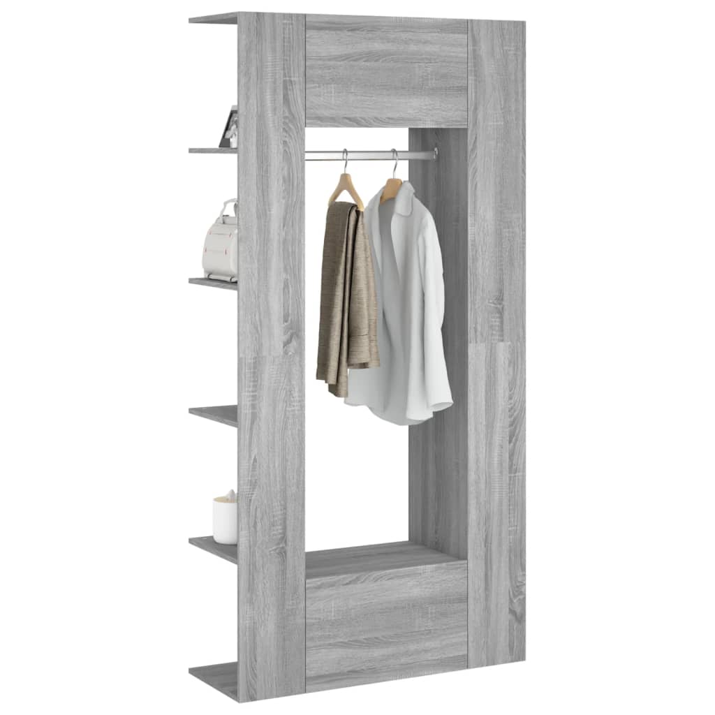 Armoires de couloir 2 pcs Sonoma gris Bois d'ingénierie - XIOS