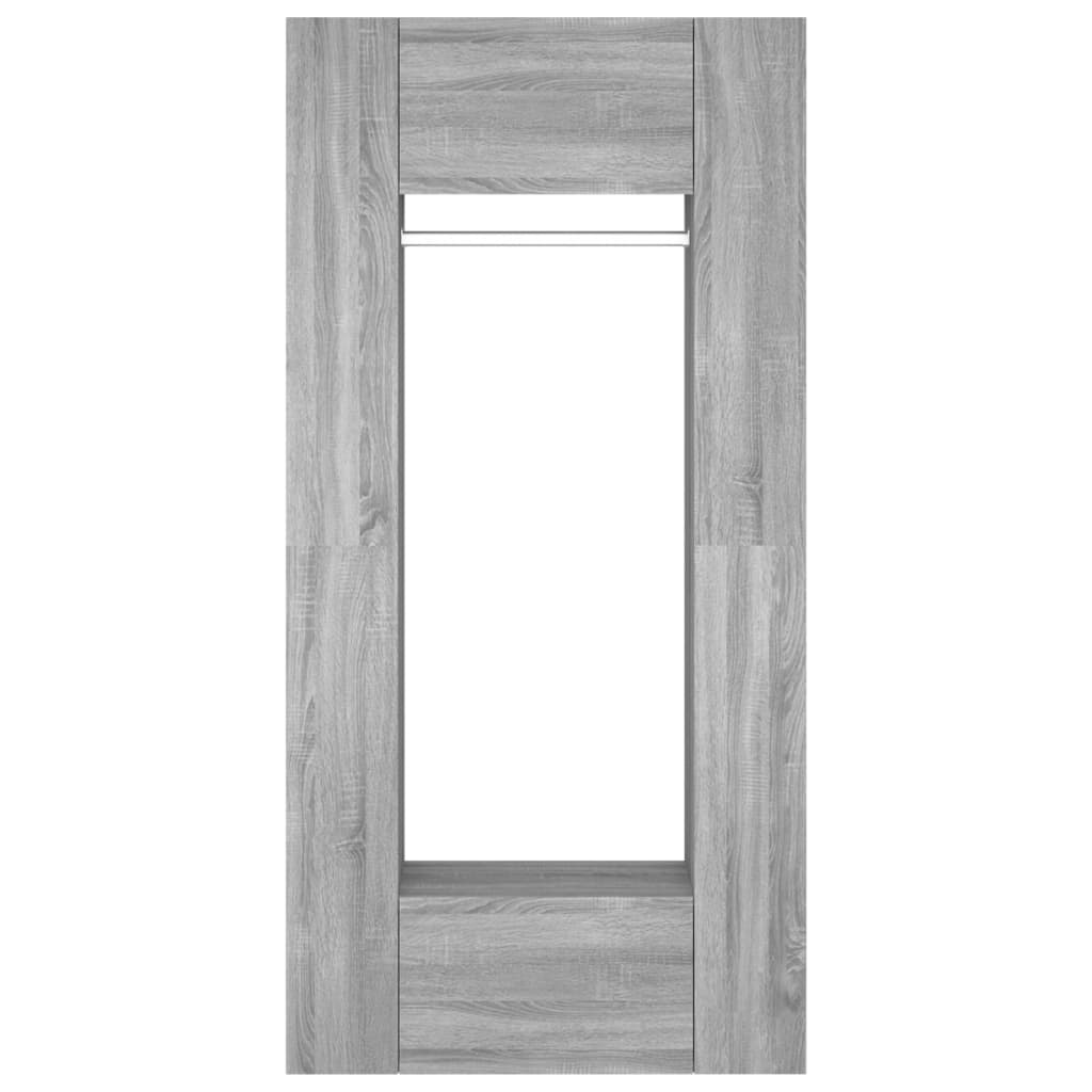 Armoires de couloir 2 pcs Sonoma gris Bois d'ingénierie - XIOS