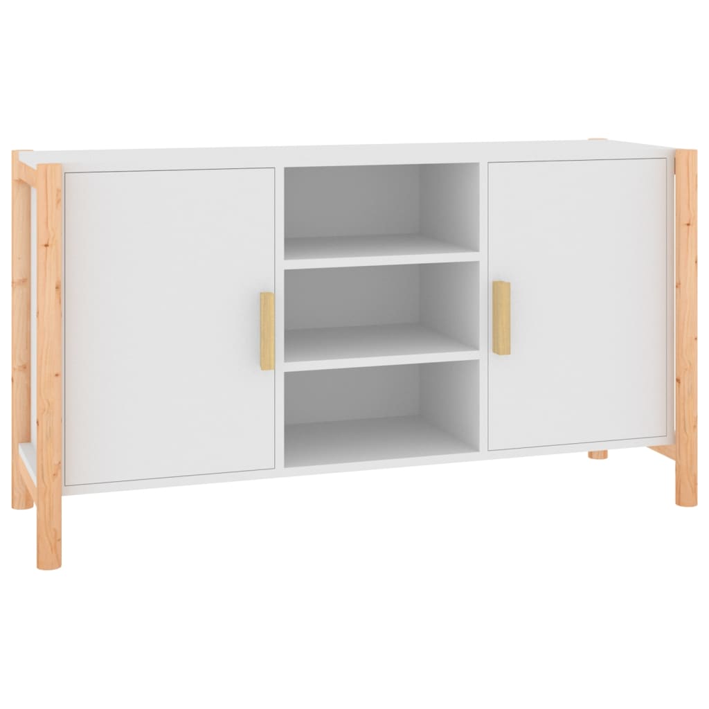 Buffet Blanc 107x38x60 cm Bois d'ingénierie - XIOS