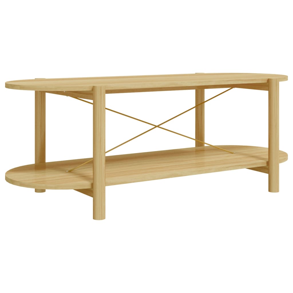 Table basse 110x48x40 cm Bois d'ingénierie - XIOS
