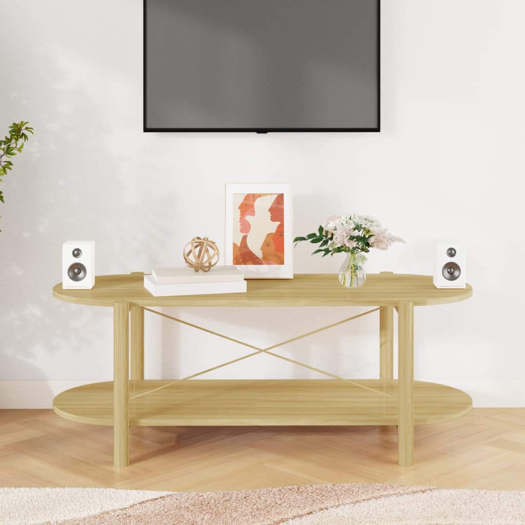 Table basse 110x48x40 cm Bois d'ingénierie - XIOS