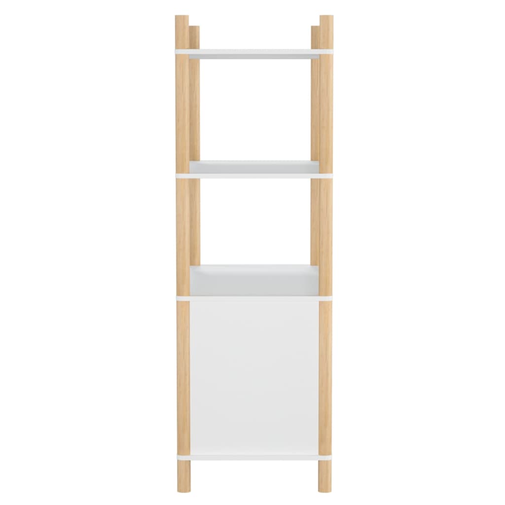 Buffet haut Blanc 80x40x121 cm Bois d'ingénierie - XIOS