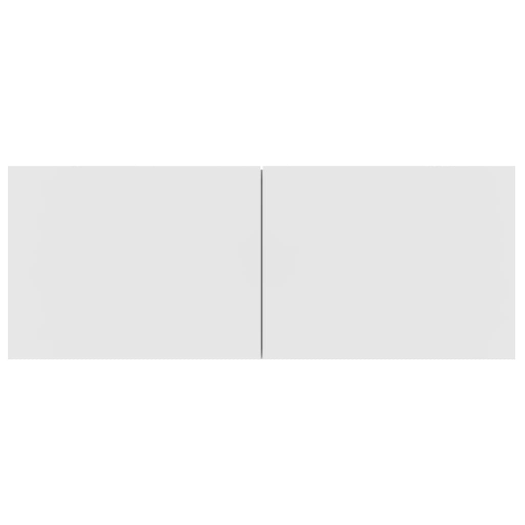 Meubles TV 4 pcs blanc 80x30x30 cm bois d'ingénierie - XIOS
