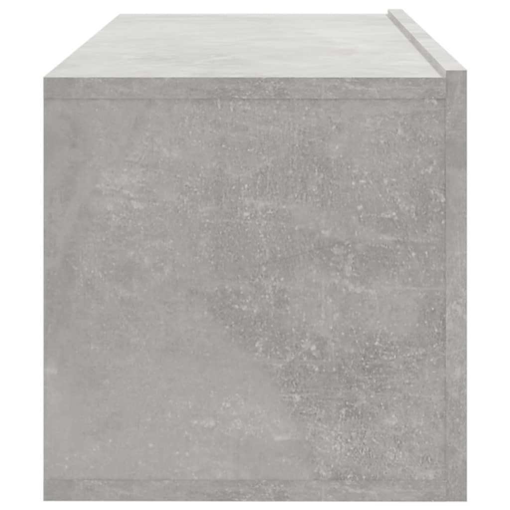 Meubles TV muraux 4 pcs Gris béton 100x30x30 cm - XIOS