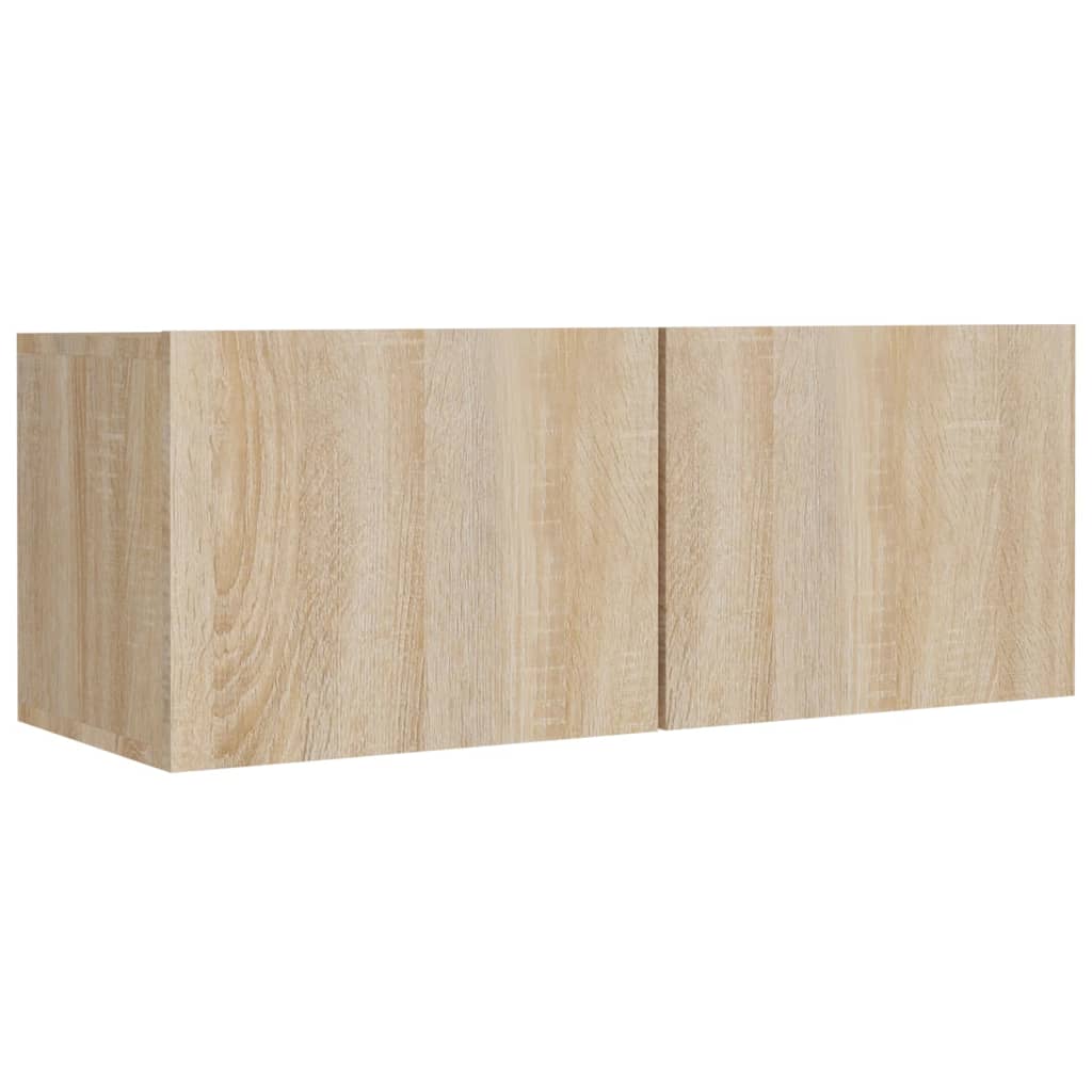 Ensemble de meubles TV 4 pcs Chêne sonoma Bois d'ingénierie - XIOS