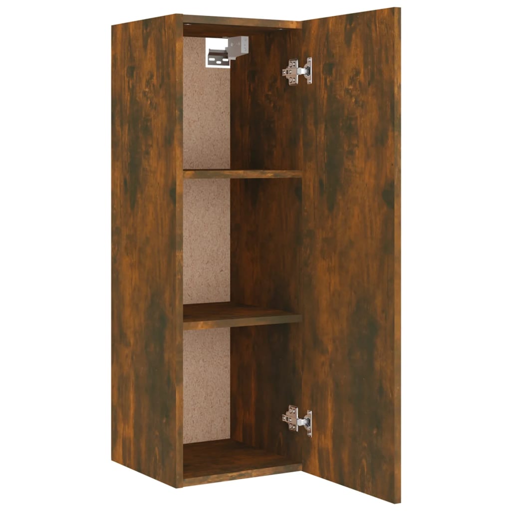 Ensemble de meubles TV 4 pcs Chêne fumé Bois d'ingénierie - XIOS