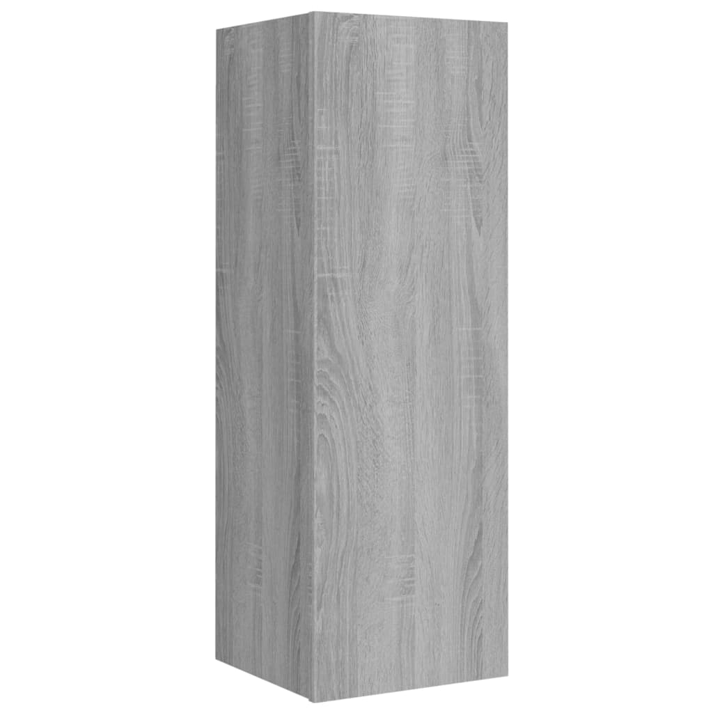 Ensemble de meubles TV 4 pcs Sonoma gris Bois d'ingénierie - XIOS