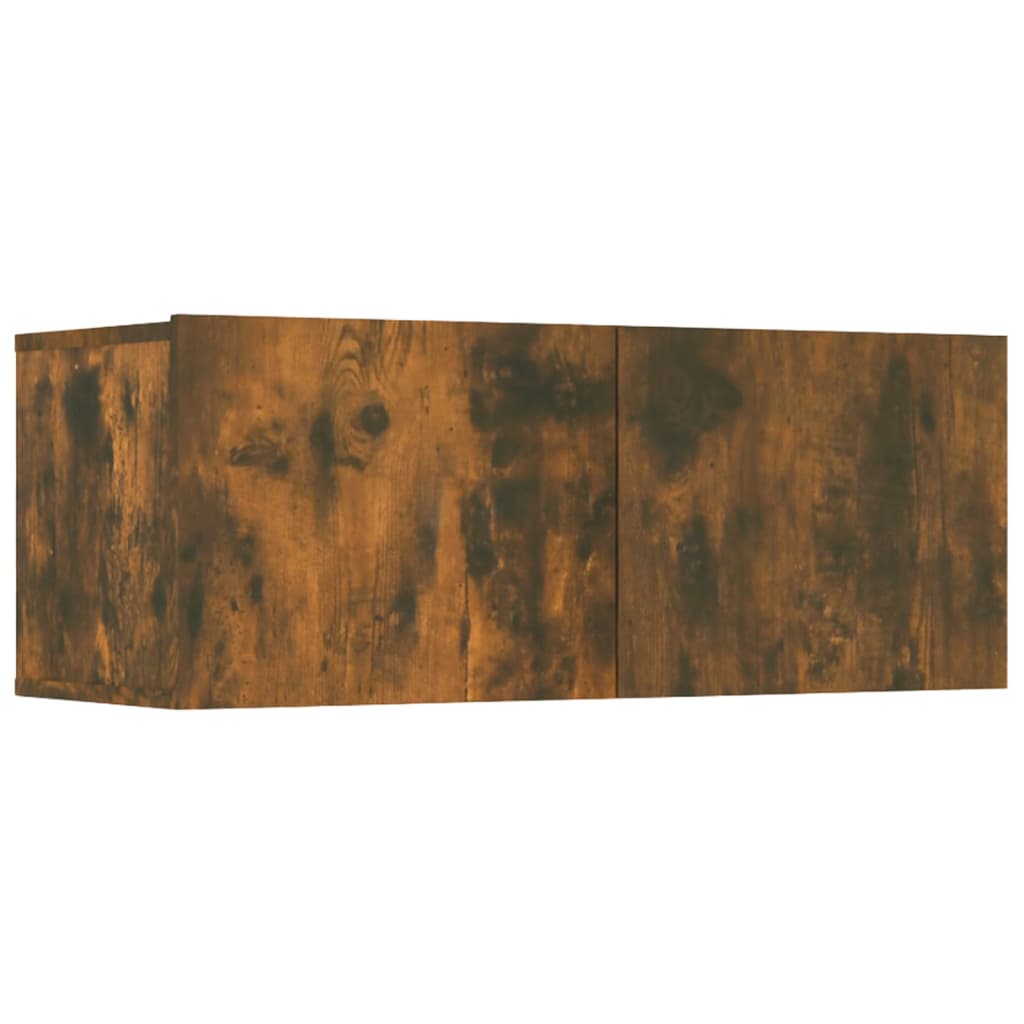 Ensemble de meubles TV 8 pcs Chêne fumé Bois d'ingénierie - XIOS